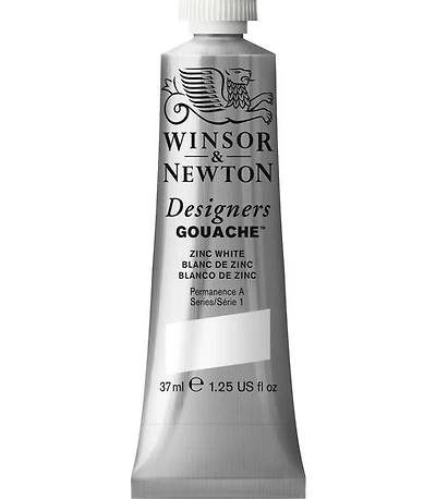 Gouache designer - 37ml - blanc de zinc - s1