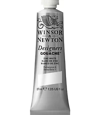 Gouache designer - 37ml - blanc de zinc - s1