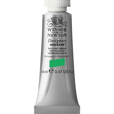 Gouache designer - 14ml - vert éclatant - s1