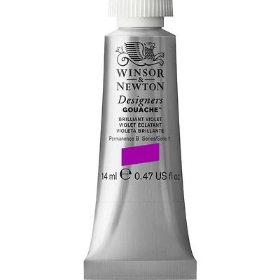 Gouache designer - 14ml - violet éclatant - s1