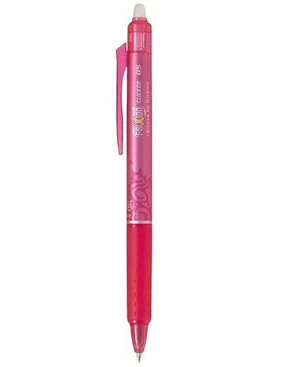 Stylo gel frixion rétractable rose 0.5mm