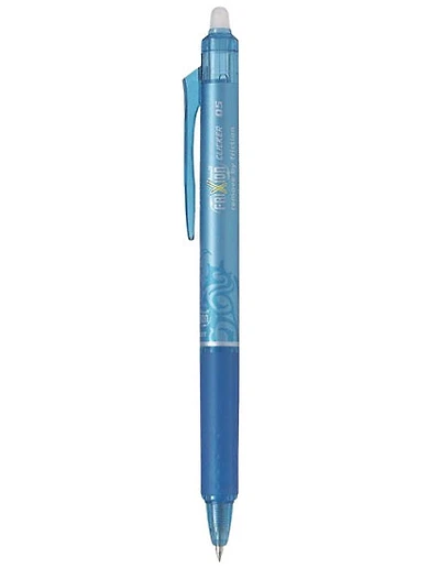 Stylo gel frixion rétractable turquoise 0.5mm