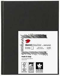 Cahier esquisse - reliure cousue - 8.5x11po (80f)