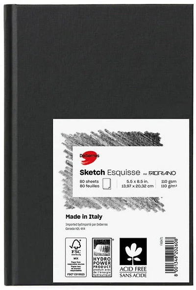 Cahier esquisse - reliure cousue