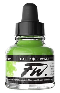 Encre acrylique - fw artists' - 29ml - vert fluorescent