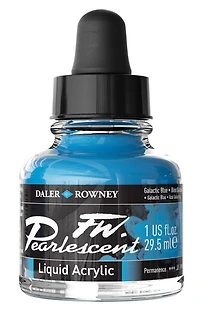 Acrylic ink - fw pearlescent - 29ml - galactic blue