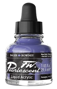 Encre acrylique - fw pearlescent- 29ml - violet lune
