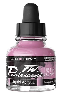 Encre acrylique - fw pearlescent- 29ml - coucher de soleil