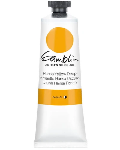 Huile jaune hansa foncé - 37ml série 3