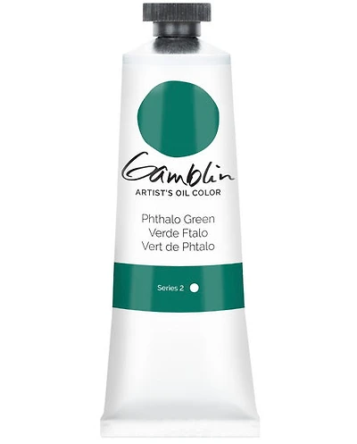 Huile vert phtalo - 37ml série 2