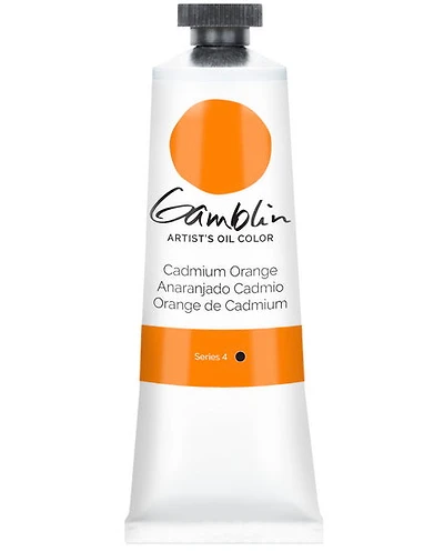 Oil Tube Cadmium Orange