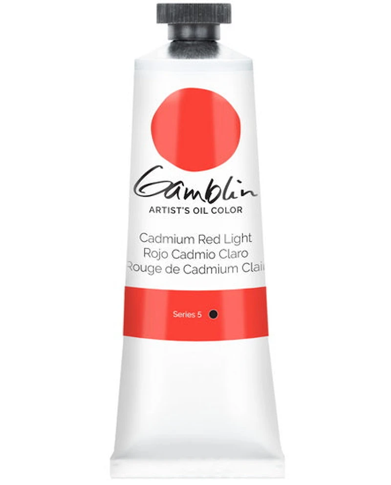 Oil Tube Cadmium Red Light - 37ml Series 5
