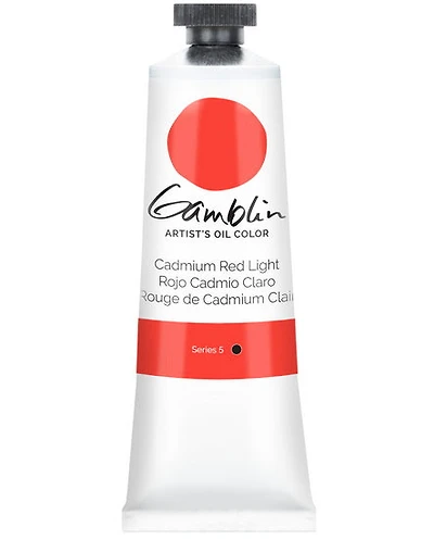 Oil Tube Cadmium Red Light - 37ml Series 5