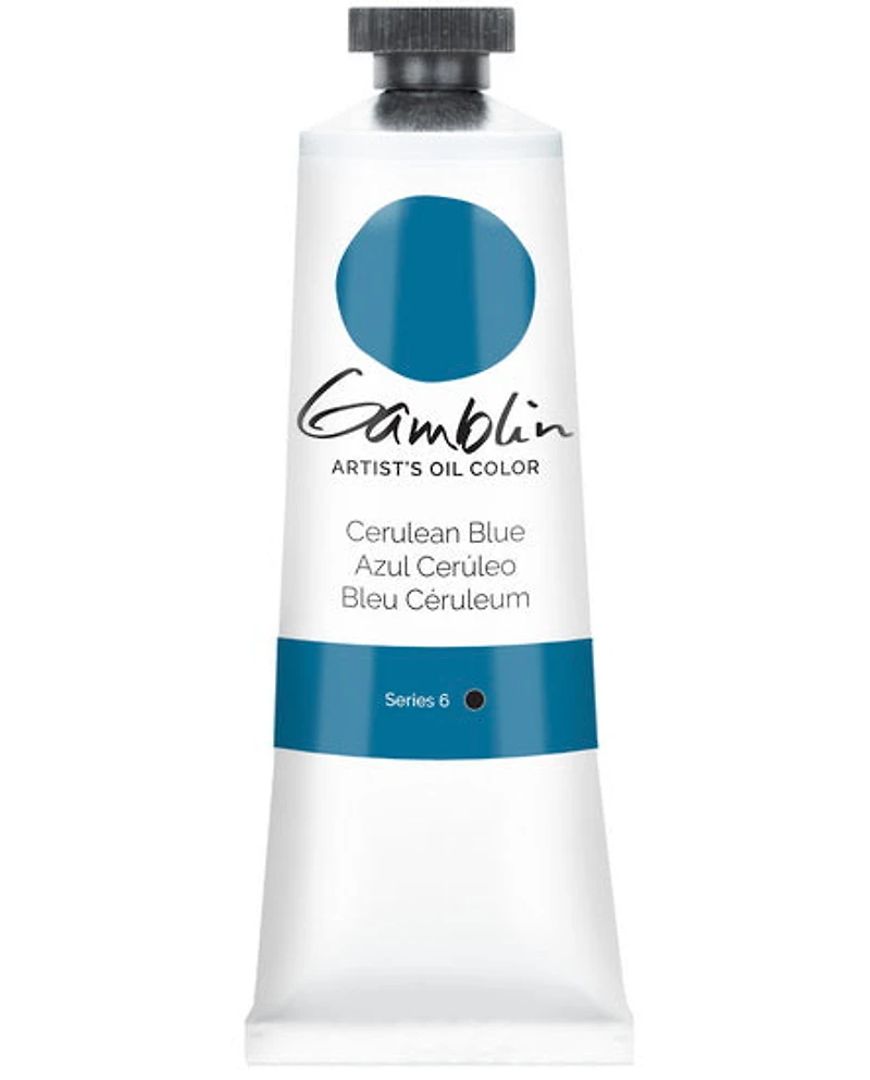 Oil Tube Cerulean Blue - 37ml Series 6