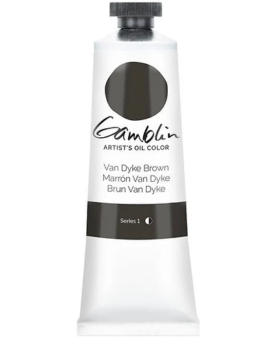 Huile brun van dyke - 37ml série 1