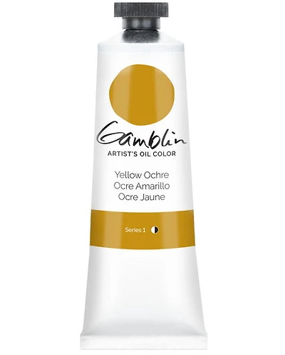 Huile jaune ocre - 37ml série 1