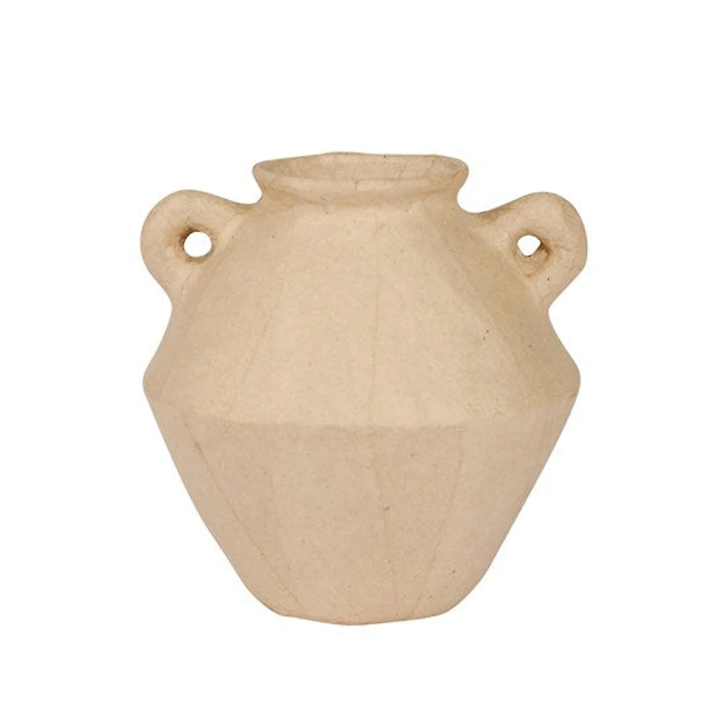 Papier-Mâché Jar Vase