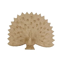 Paon en papier mâché