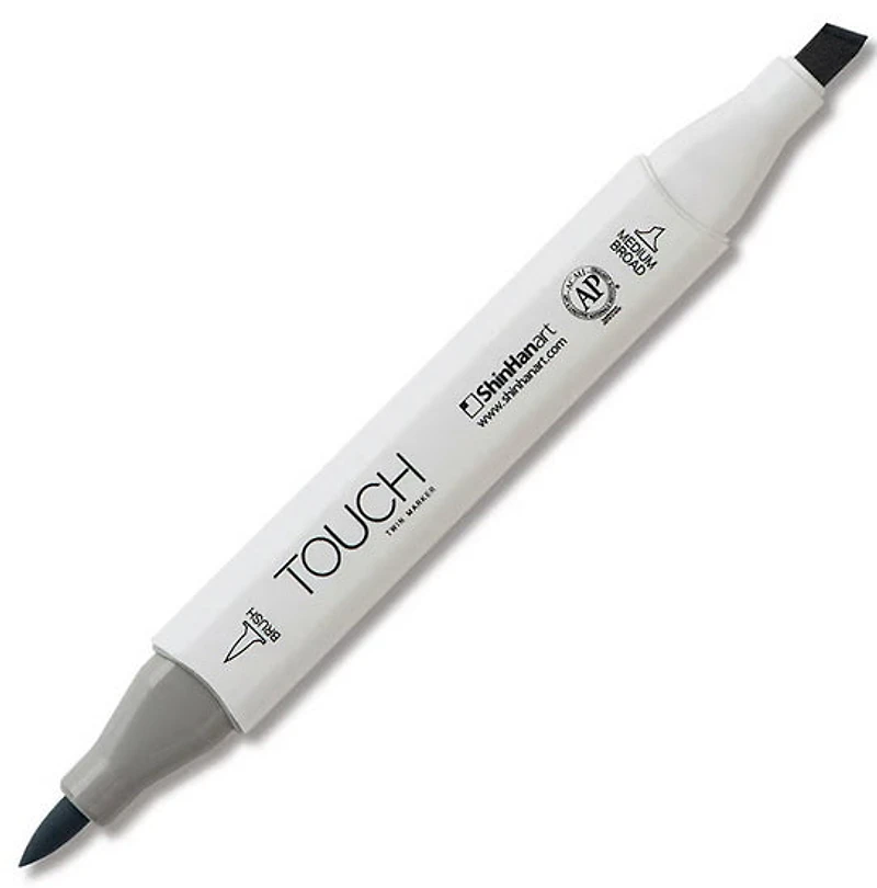 Touch Brush Marker Blue Gray 3