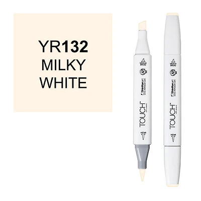Touch Brush Marker Milky White