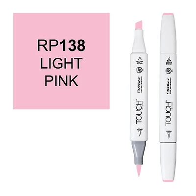 Marqueur touch pointe pinceau rose clair