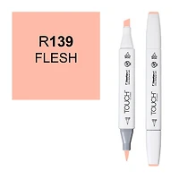 Marqueur touch pointe pinceau chair