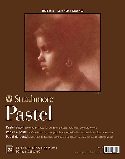 Bloc papier pastel - 11x14po (24f)