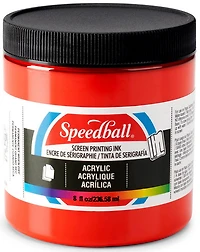 Encre sérigraphie - rouge moyen