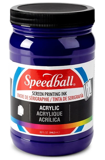 Encre sérigraphie - violet - 32oz