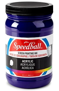 Encre sérigraphie - violet - 32oz