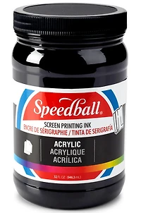 Encre sérigraphie - noir - 32oz