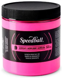 Encre sérigraphie - magenta fluo - 8oz
