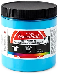 Encre sérigraphie - textile - bleu paon