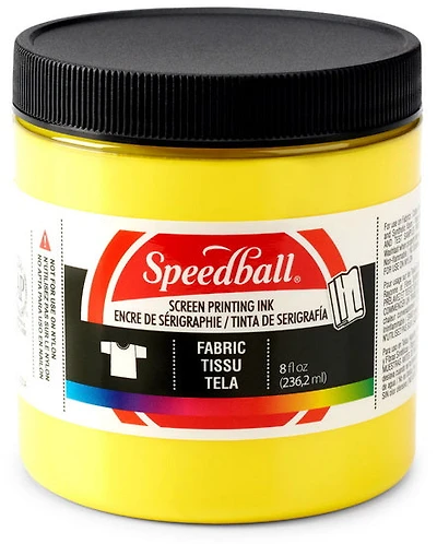 Encre sérigraphie - textile - jaune