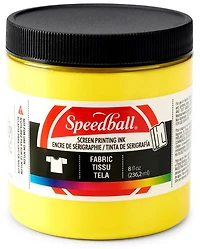 Encre sérigraphie - textile - jaune