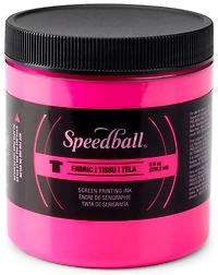 Encre sérigraphie - textile - magenta fluo - 8oz
