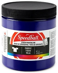 Screen printing ink - textile - violet - 8oz