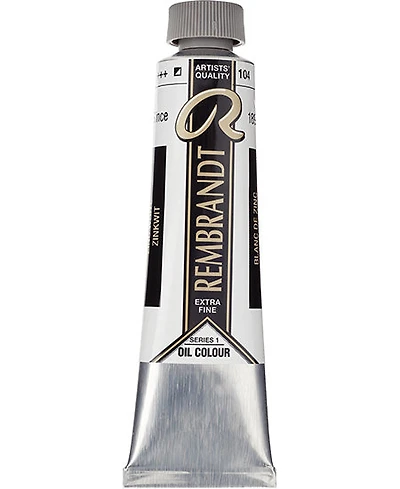 Huile rembrandt blanc de zinc- 40ml série 1