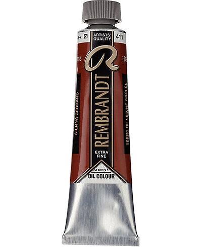 Huile rembrandt  terre de sienne brûlée - 40ml série 1