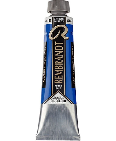 Huile rembrandt  bleu de cobalt outremer - 40ml série 2