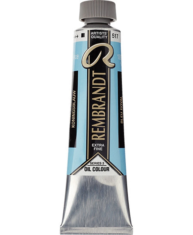 Huile rembrandt bleu royal - 40ml série 3