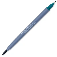Marqueur double pointe goldfaber aqua vert cobalt profond