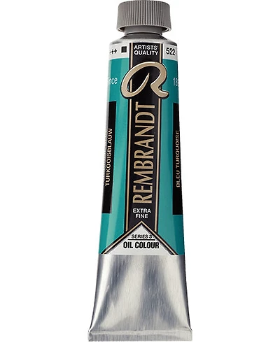 Huile rembrandt  bleu turquoise - 40ml série 3