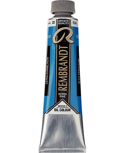 Huile rembrandt bleu céruléen - 40ml série 5