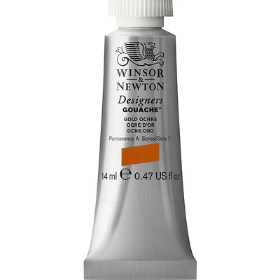 Gouache designer - 14ml - ocre d'or - s1