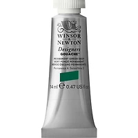 Gouache designer - 14ml - vert foncé permanent - s2