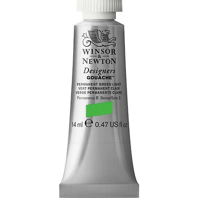 Gouache designer - 14ml - vert clair permanent - s2