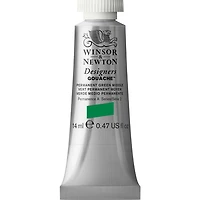 Gouache designer - 14ml - vert moyen permanent - s2