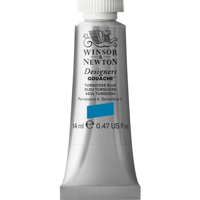 Designers gouache - 14ml - turquoise blue - s2
