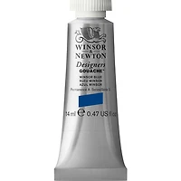 Gouache designer - 14ml - bleu winsor - s3